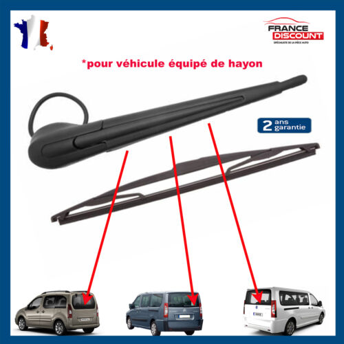 Bras + Balai d'Essuie-Glace Arrière pour Peugeot Expert Tepee 07-16 - 6429.CR - Imagen 1 de 10