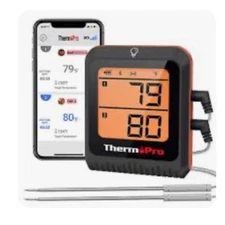 ThermoPro Bluetooth Remote Dual Probe Digital Meat Thermometer TP920 New 500ft