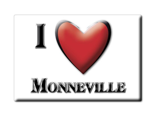 Magnet auf Monneville, Rhône Alpes - Magnet France Souvenir