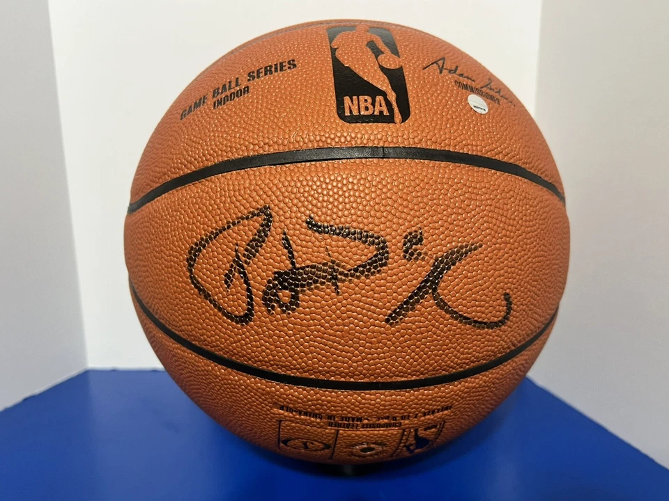 Patrick Ewing  NY Knicks Signed Spalding NBA Basketball AUTO Steiner  SS227979 - Image 2 of 4