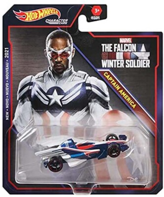 Hot Wheels The Falcon and the Winter Soldier Character Cars