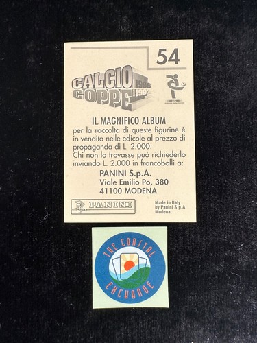 1996-1997 Panini Calcio Coppe | Choose Your Single(s) | #1-144 | #A-R - Bild 91 von 241