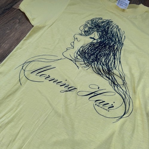 Vintage Morning Hair 1980s Shirt Medium - Picture 2 of 6