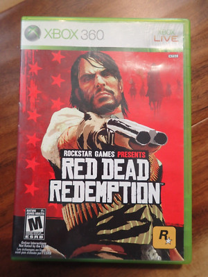 Red Dead Redemption (Microsoft XBox 360) Complete game incl map, tested