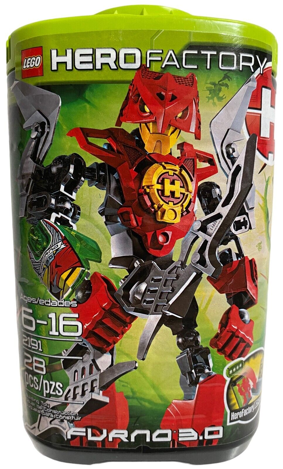 LEGO 2191 Hero Factory Furno 3.0 Set NEW FACTORY SEALED 2011 Bionicle Interest