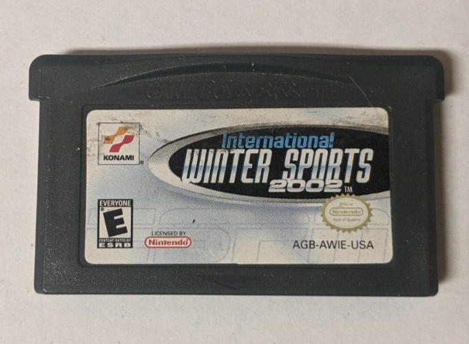 ESPN International Winter Sports 2002 [Nintendo Game Boy Advance - AGB-AWIE-USA]