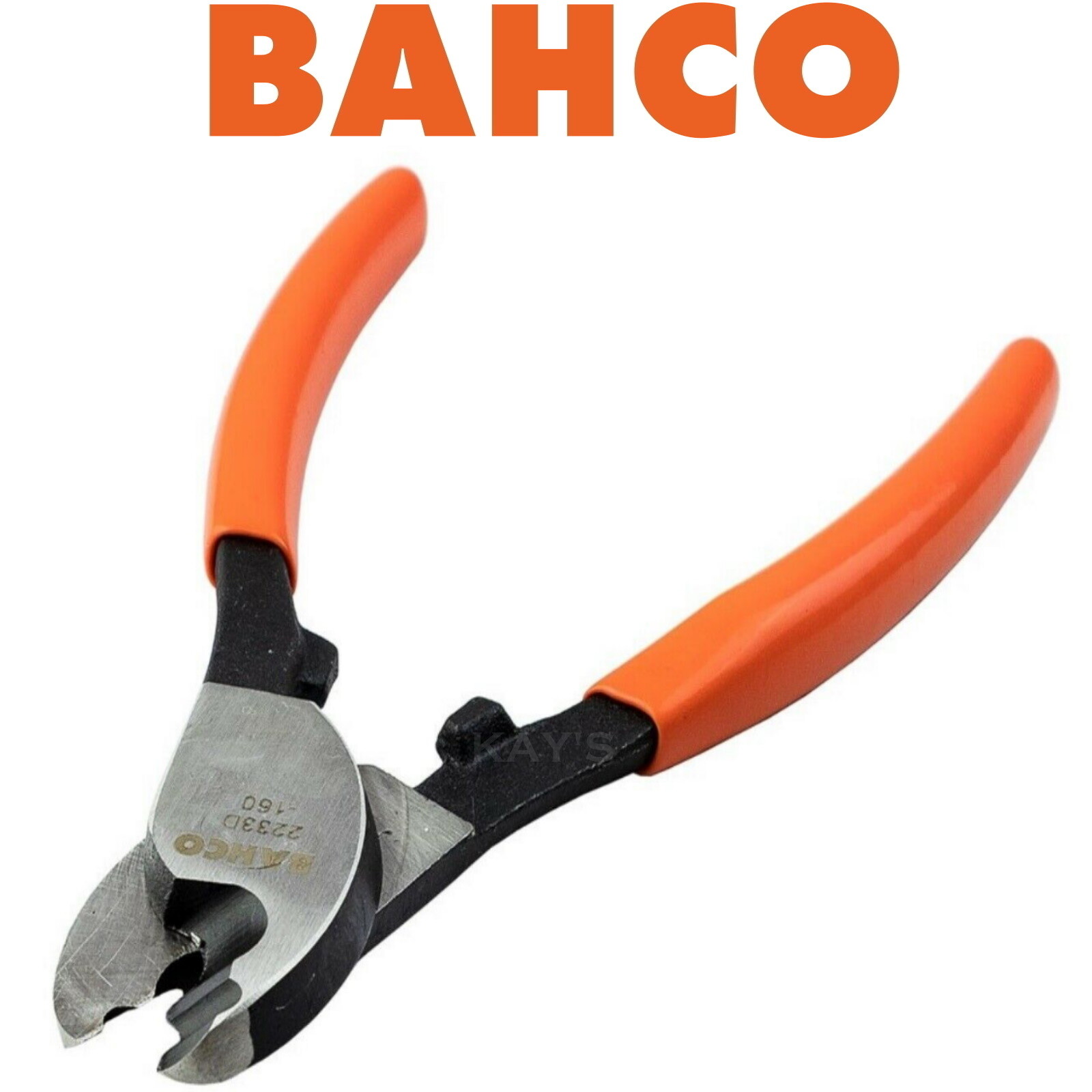BAHCO Heavy Duty Cable Cutting Stripping Pliers 200mm (8") Wire Cutters