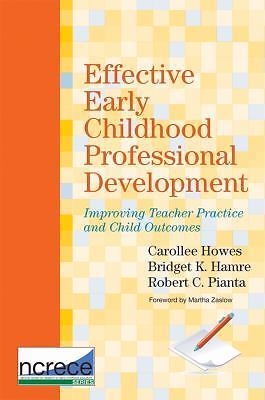Effective Early Childhood Professional De- 1598572377, Hamre PhD, paperback, new
