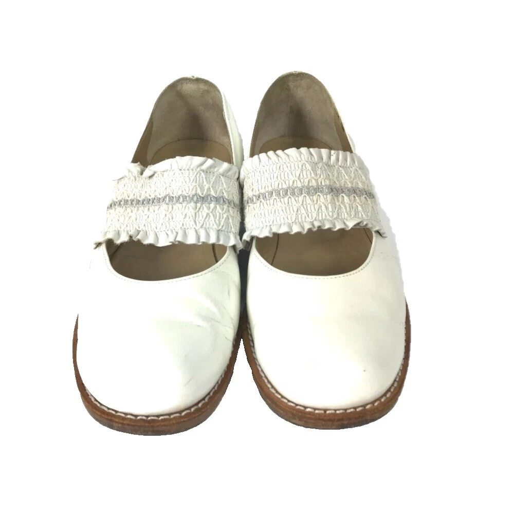 Parte superior de cuero Tacón Bajo Comme Des Garcons para Mujeres