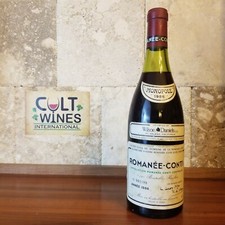 WS 95 pts! 1986 DRC Romanee Conti Grand Cru Burgundy wine.