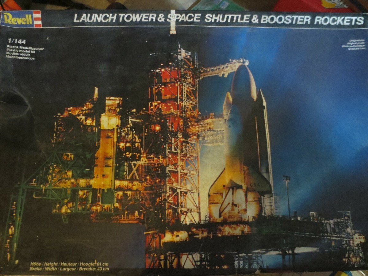 絶版 1/144 REVELL スペースシャトル 発射台 超精密ビックスケ-ル