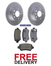 FOR VAUXHALL MERIVA 2010-2016 ALL MODELS front 2 BRAKE DISCS AND PADS SET NEW