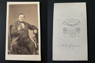 Pierre Petit, Paris, Antoine Lebe-Gigun, painter decorator vintage albumen prince