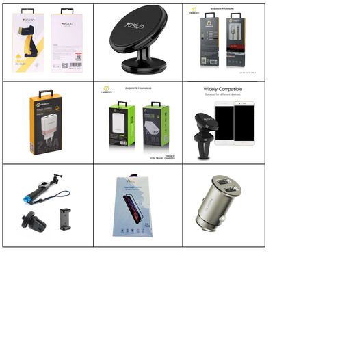 Kit accessori telefonia Smartphone Iphone 7/8 Ventose adesivi cuffie asta  selfie | eBay