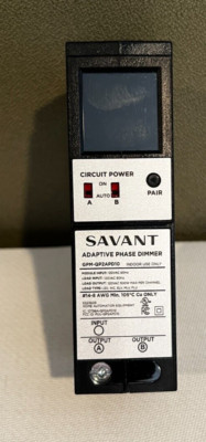Savant Power GPM-QP2APD10-21 QO FPD Lighting Module PON Used - 0104