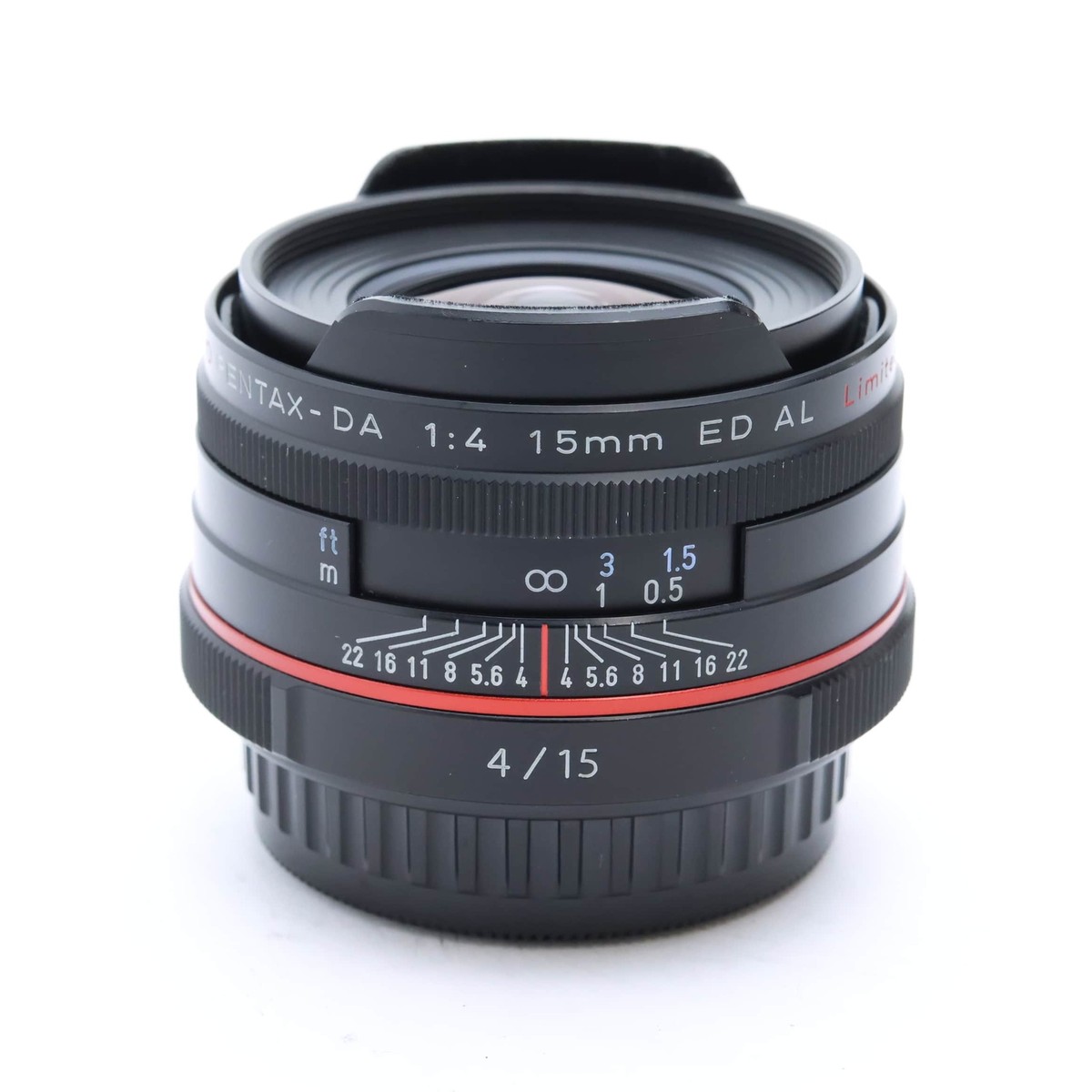 PENTAX HD DA15mm F/4 ED AL Limited Black #204 4549212273766 | eBay