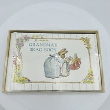 NOS New Vintage C.R. Gibson Beatrix Potter Grandma's 4 x 6 Brag Book Photo Album
