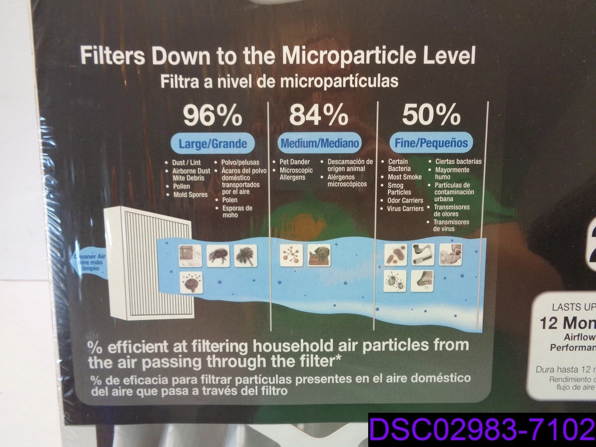 Honeywell 20x20x4 Ultimate Allergen Air Filter Model CF200D2020