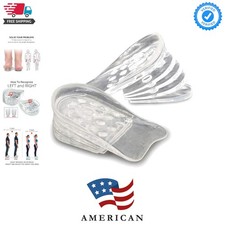 Adjustable 5-Layer Height Increase Insoles, Silicone Heel Cushion Inserts for...