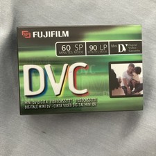FUJIFILM Mini-DV 8 60 Minute Video SEALED DVM60 ME NOS Factory Blank NEW