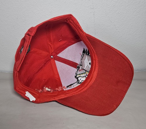 Native American Indian Army Veteran Red Canvas Strapback Hat/Cap Military Travel - Bild 6 von 7