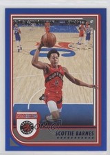 2022-23 Panini NBA Hoops Blue Scottie Barnes #37 0zd1