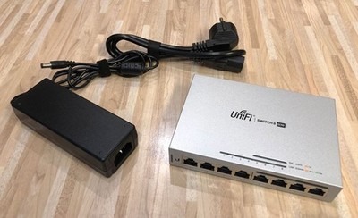 Ubiquiti UniFi Switch 8 Ports, 4 x PoE+, 60W, verwaltbar, Rechnung mit MwSt.