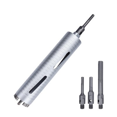 21/2 inch Diamond Dry Core Drill Bit, 10'' Drilling Depth, 5/8''11 Thread Core ...