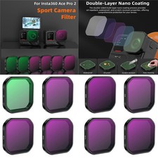 Camera Lens Filters For Insta360 Ace Pro 2 CPL/UV/ND Filter ND8 ND 16 ND32 ND64
