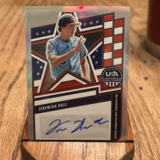 2026 Panini Stars & Stripes Jeremiah Hall Prizm/ AU/ 149
