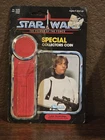 1984 Vintage Star Wars POTF LUKE STORMTROOPER  CARD BACK BUBBLE STILL ATTACHED