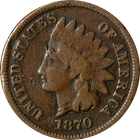 1870 Indian Cent