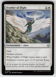 Feather of Flight #13 Uncommon Bloomburrow MTG