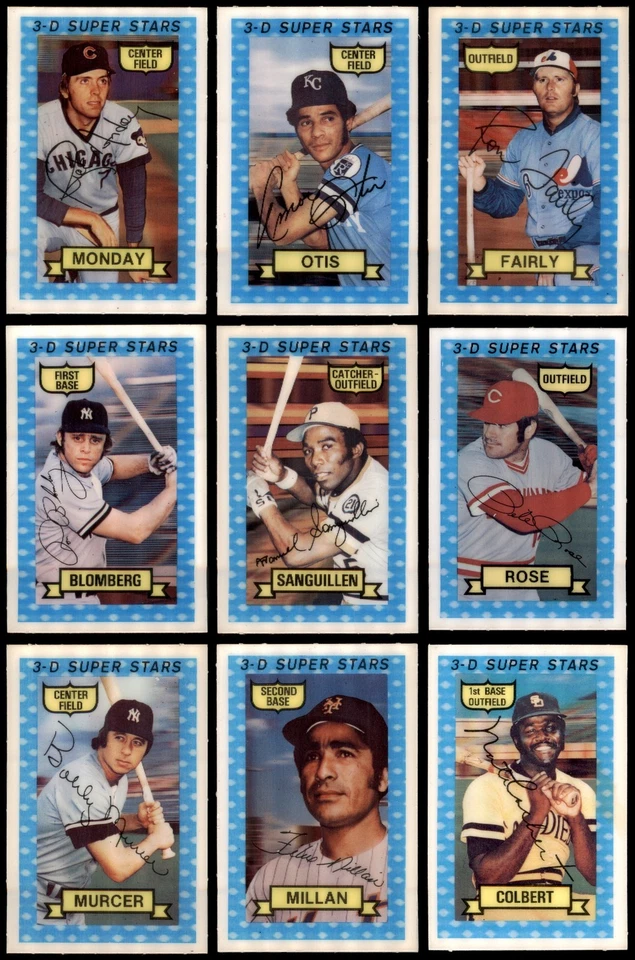 Juego casi completo de béisbol Kelloggs 1974 7,5 - casi nuevo+ 7113495 (37/54 tarjetas) Foto 4 de 4
