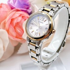 Citizen XC CrossC Eco Drive Date Two Tone Stainless Steel Watch