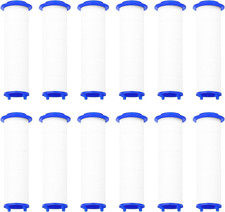 12 Pcs Shower Head Filter 3 Inch PP Cotton Filter Cartridge Replacement High-Pre