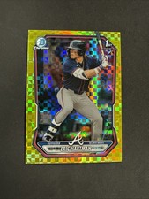 2026 Bowman Eric Hartman Chrome Prospects 1st Yellow Xfractor /75 #BCP-102