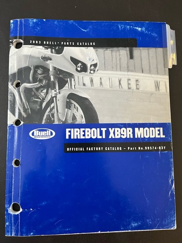 2003 Buell Firebolt XB9R Model Parts Catalog