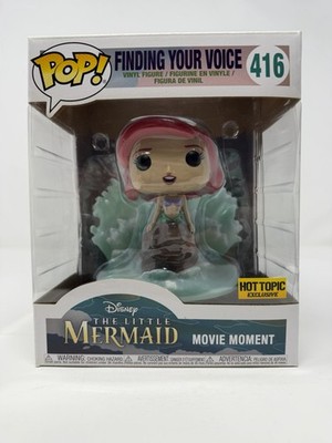 FUNKO POP! HOT TOPIC EXCLUSIVE THE LITTLE MERMAID FINDING YOUR VOICE NIB SEE DES