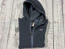Boys Patagonia Hoodie Sz L 12 Full Zip Excellent Condition 0314