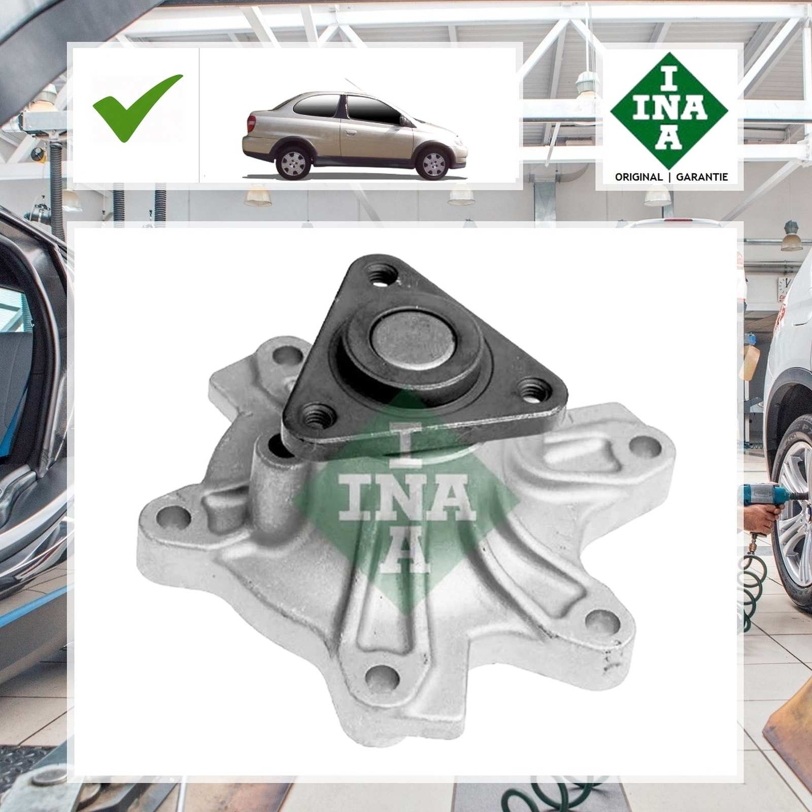 Ina Wasserpumpe TOYOTA YARIS (_P1_) 1.3 (NCP10_, SCP12_)