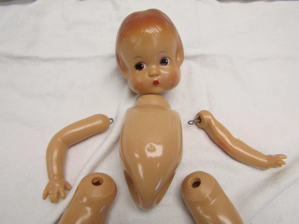 REPRODUCTION EFFANBEE PATSY DOLL PARTS REPAIR DOLL MAKING ARMS LEGS HEAD BODY - Image 3 of 4