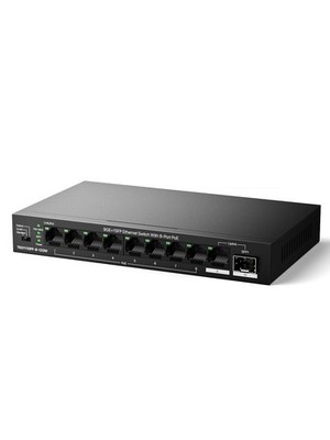 10 Port Gigabit PoE Switch, Network Switch with 8 Port PoE+@120W, 1*Gigabit U...