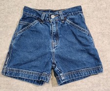 Levi  s Red Tab Girls Denim Shorts Size 10 Blue High Rise 100 Cotton