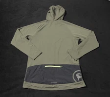 Backcountry Hero Dirt Hoodie Mens Large Mountain Bike Vented Lightweight Green