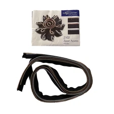 Indygo Junction Zipper Accents Embellishments Craft DIY Scrapbooking Vintage