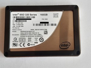 FESTPLATTE SSD INTEL SSD 320 SERIES SSD 160GB MLC SATA II 2.5''