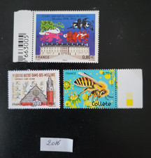 2016 FRANCE 5038 5042 5051 "EGLISE-COSTUMES-ABEILLE" NEUFS