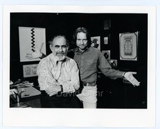 '73 Willie Nelson Jerry Wexler Atlantic Records NYC Country Original Photo B530