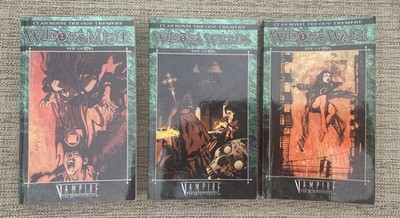 Vampire the Masquerade CLAN TREMERE TRILOGY Widows Walk Complete Set Of 3 Books